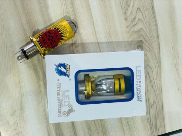 RTD Dual Lens LED Headlight – M01 Series / Universal fit LED headlight (for bikes/cars) with dual-lens optic system.