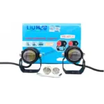 HJG Mini Drive V3 Devil with Red DRL Mini Drive V3 Light Red Devil Eye Light Multiple Connecting Red Yellow White Color HJG Mini Drive V3 Devil