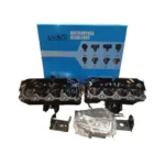 HJG Original Mega Drive 120W 4 Lens Dual Color White/Yellow LED Foglights (Set of 2)