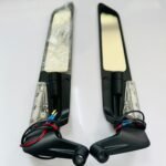 Stealth mirror with indicator